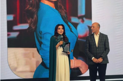 تكريم رابعة الزيات في الاردن وتعيينها سفيرة للنوايا الحسنة