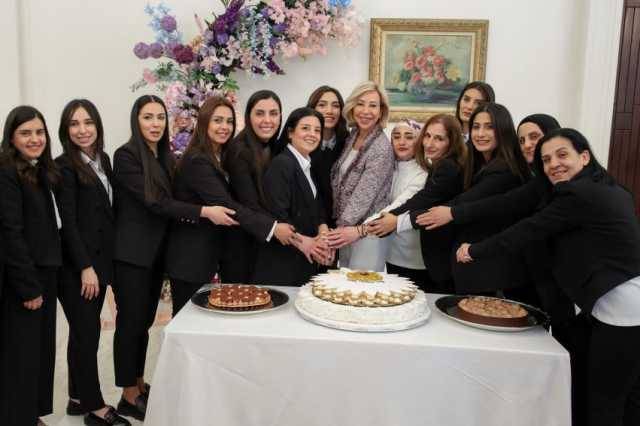 اللبنانية الاولى احتفلت بعيد الام مع الأمهات العاملات في مديرية رئاسة الجمهورية