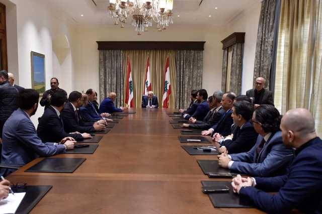 "إجماع على حق المودعين باستعادة ودائعهم كاملة"
بري: بناء أفضل العلاقات وتمتين جسور الثقة
مع الدول التي وقفت ولا تزال تقف بجانب لبنان