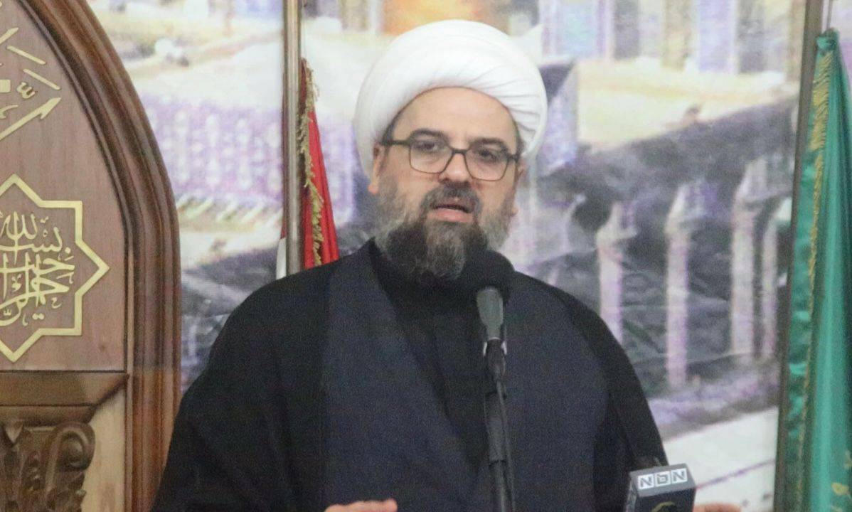 قبلان في خطبة العيد: الخطأ بموضوع سلاح المقاومة أكبر من لبنان