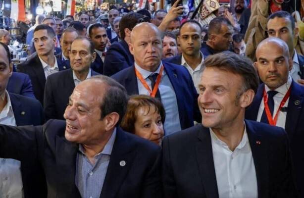 الرئاسة المصرية اعلنت عن انعقاد قمة ثلاثية مصرية أردنية فرنسية لبحث التطورات الإقليمية