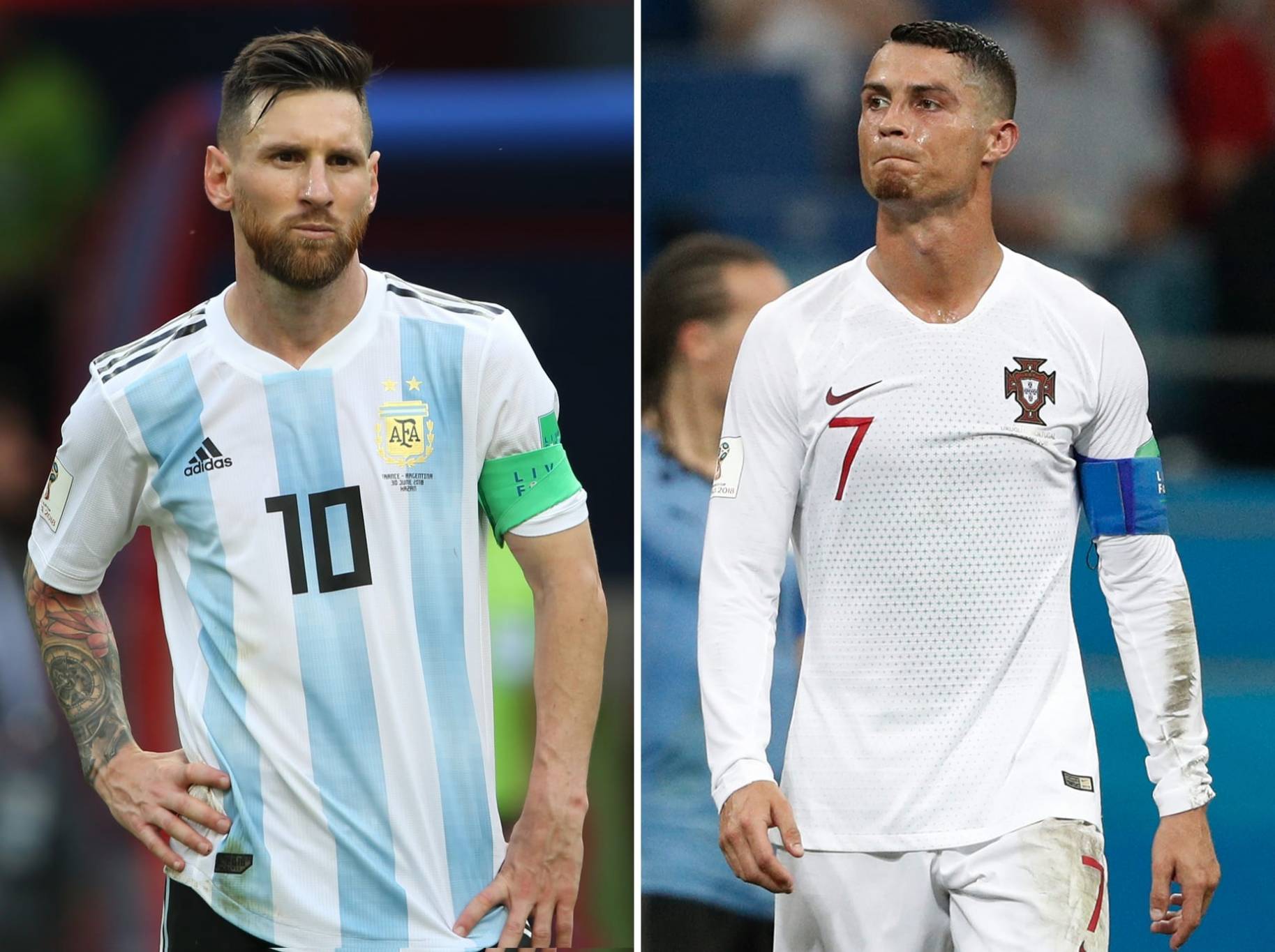 بعيداً عن ركلات الجزاء... 10 أهداف فقط
تفصل بين كريستيانو رونالدو وليونيل ميسي