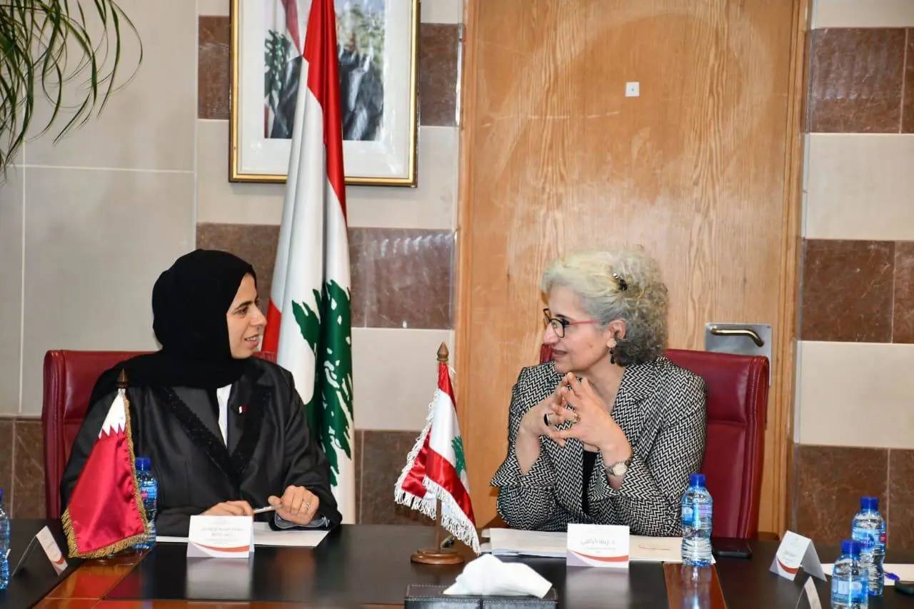 وزيرة التربية والتعليم العالي القطرية تزور لبنان للاطلاع على التجربة التعليمية