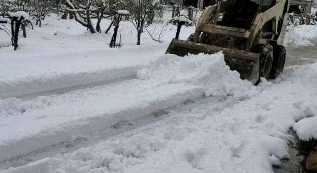 إليكم الطرقات المقطوعة بسبب الثلوج