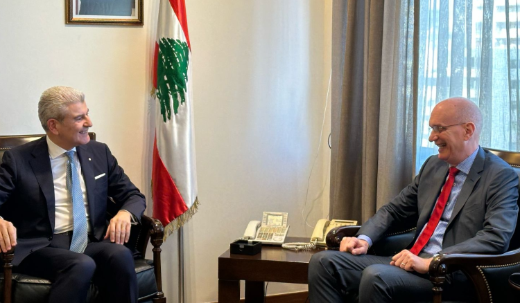 وزير الصناعة استقبل سفيري ألمانيا وماليزيا