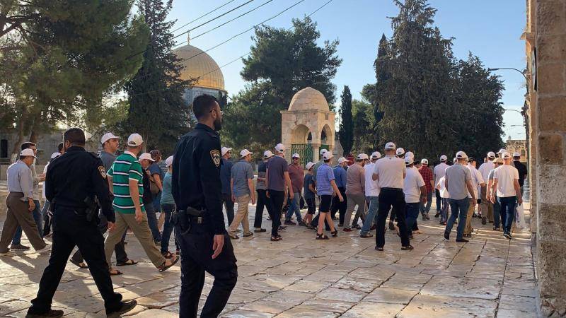 حزب الله يدين اقتحام باحات المسجد الاقصى: ممارسات تشكل عدواناً وقحاً