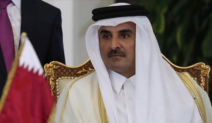 أمير قطر في موسكو اليوم