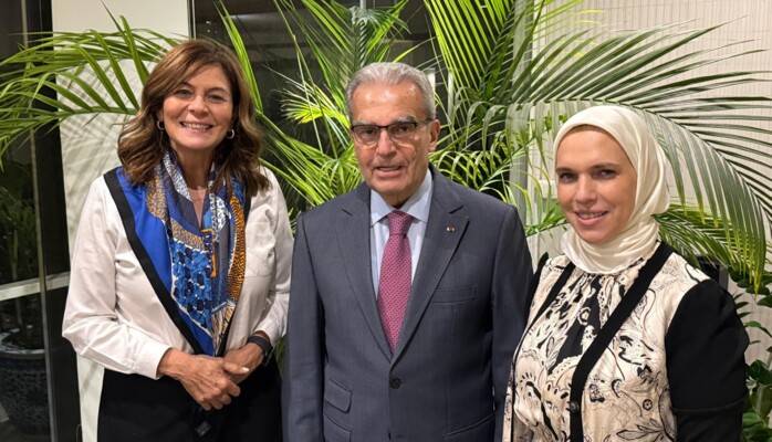 وديع الخازن بحث مع وزيرة الشؤون
والعمل السوريّة زيارة سلام الى دمشق