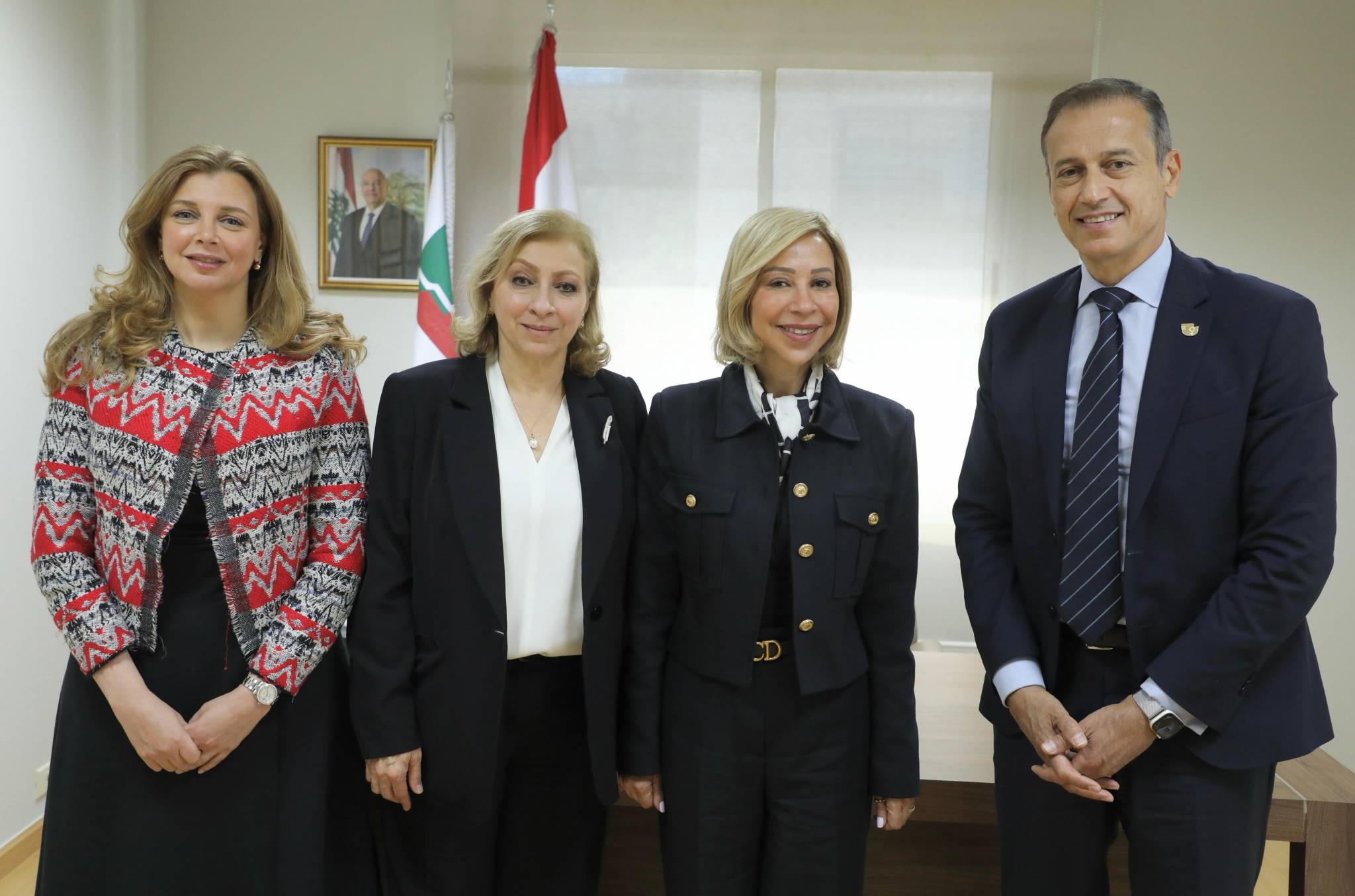 اللبنانيّة الأولى التقت المدير الإقليمي بالنيابة
لهيئة الأمم المتحدة للمرأة في الدول العربيّة
