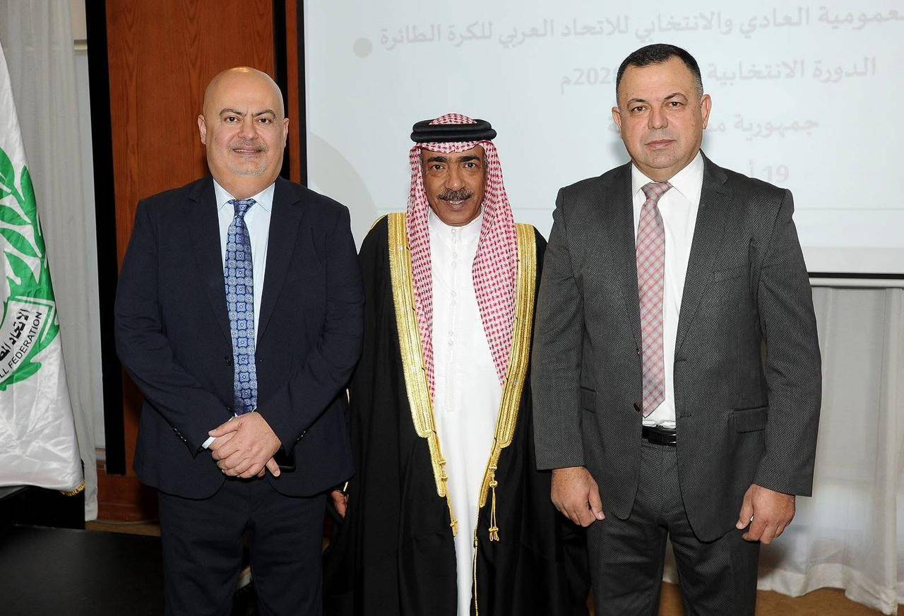 خليفة عضوا في الاتحاد العربي للكرة الطائرة لولاية جديدة