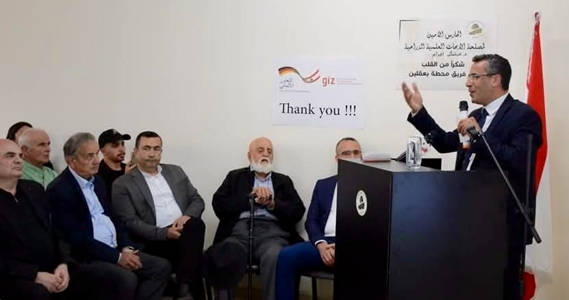 هاني خلال إطلاق "AGRILAB" في بعقلين:

يترجم توجهنا نحو زراعة تستند إلى التحليل الدقيق