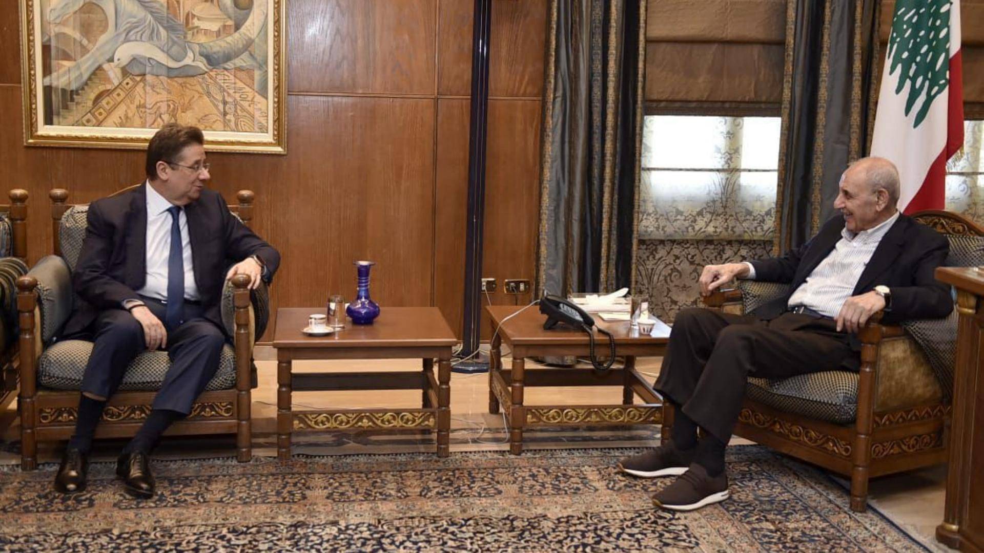 كنعان وضع بري في أجواء لقاءاته في واشنطن: الإصلاح بالتشريع والتطبيق واسترداد الودائع المحجوزة