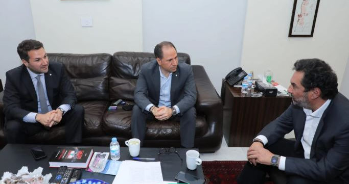 انتخابات بيروت محور لقاء النواب سامي ونديم والجميل ووضاح الصادق