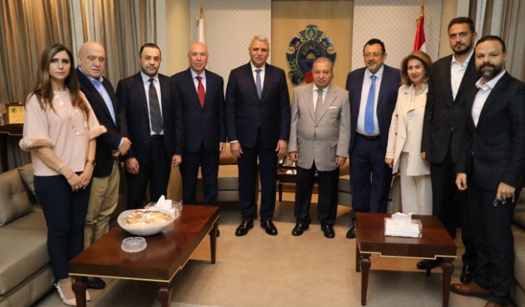 اللواء شقير استقبل وفداً من نقابة الصحافة