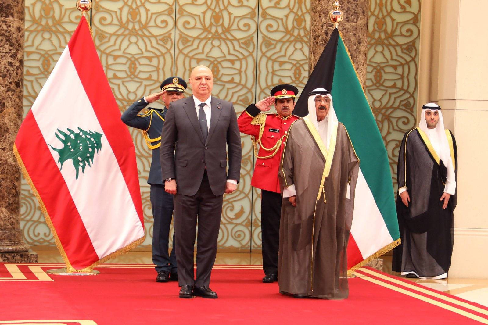 الرئيس عون من الكويت: لتعزيز التعاون وتأكيد عمق العلاقات اللبنانية - الكويتية
