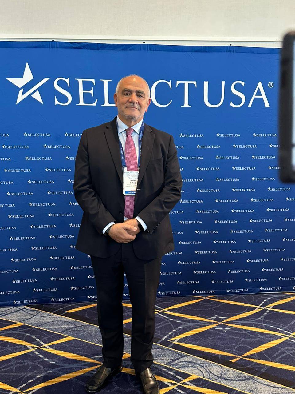 وفد من المستثمرين اللبنانيين يشارك في قمة "USA Select" للاستثمار
فهد: حجم سوق الاستهلاك الاميركي في السوبرماركت هو الف
مليار دولار اي تريليون دولار في ٤٥٥٧٥ سوبرماركت