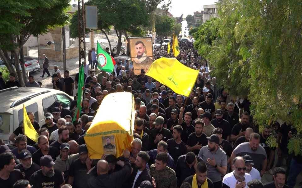 حزب الله شيّع شهيدًا في أرنون