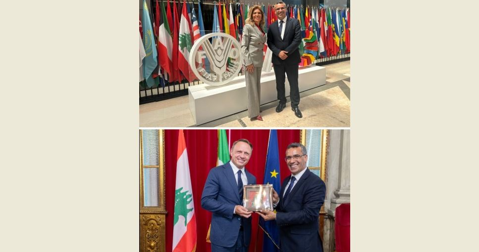 هاني واصل زيارته إيطاليا وعقد
لقاءات لتوسيع التعاون الزراعي