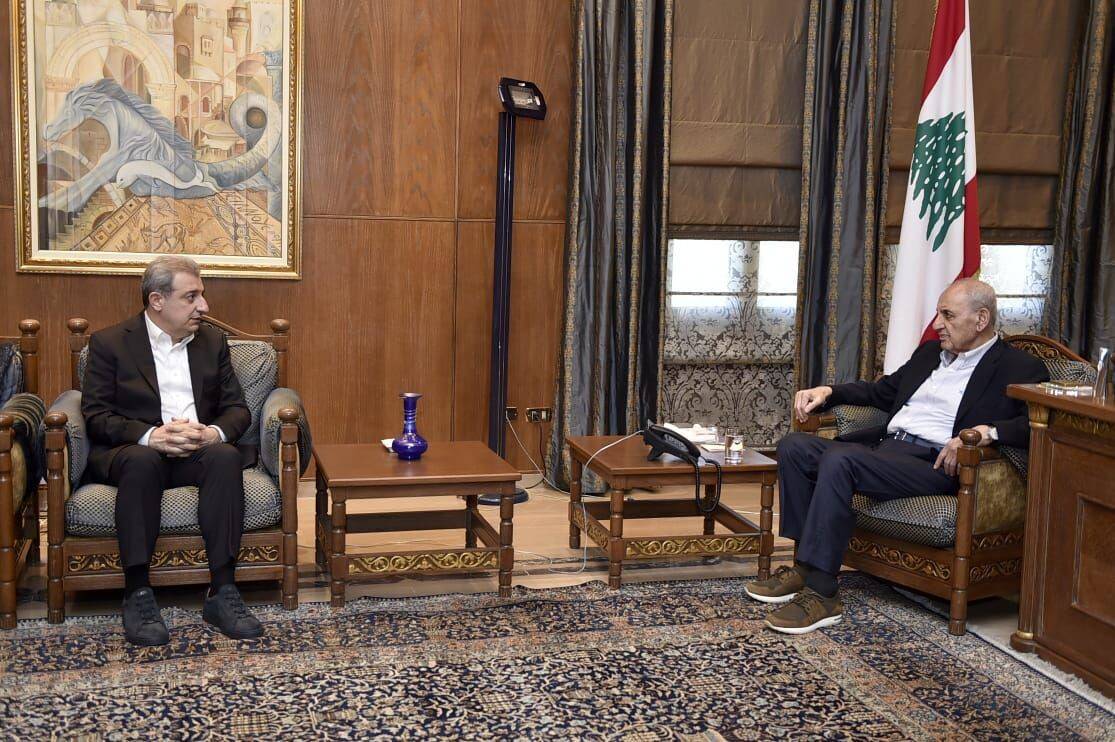 بري بحث مع شهيب
وأبو فاعور في الأوضاع