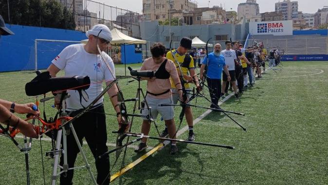 بطولة لبنان العامة خارج القاعة في القوس والنشاب