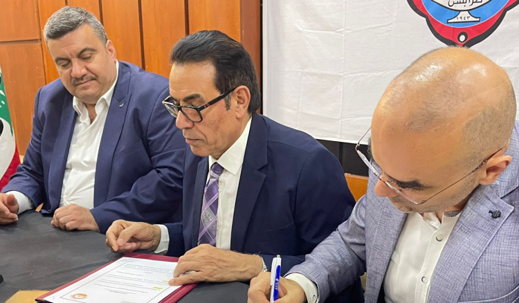 توقيع بروتوكول تعاون بين اتحاد نقابات
العمال شمالا والنقابة العامة المصرية