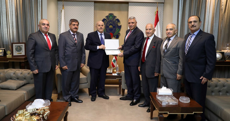 اللواء شقير بحث مع لازارو المستجدات جنوباً
والتقى وفداً من "رابطة قدماء القوى المسلّحة"