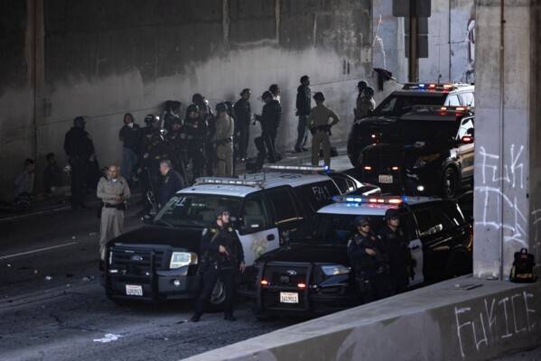 توقيف 60 شخصا في مواجهات سان فرانسيسكو
