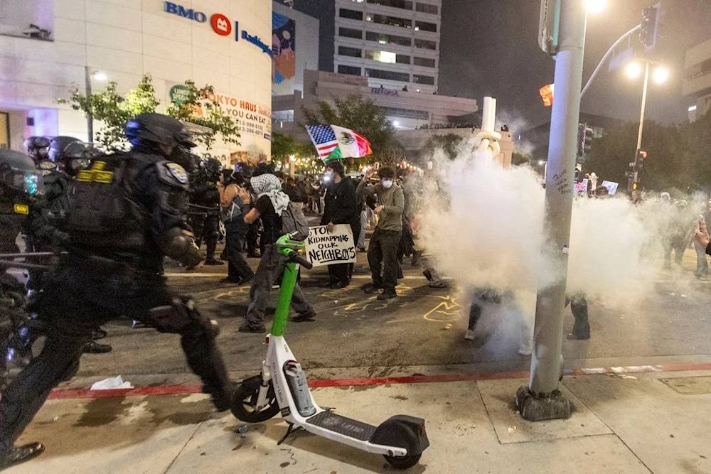 ترامب يعزّز الحرس الوطني بألفي عنصر لقمع الاحتجاجات في لوس أنجلوس