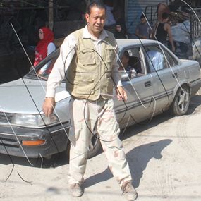 بالصورة.. مسعد حجير قبل ساعة من اغتياله
