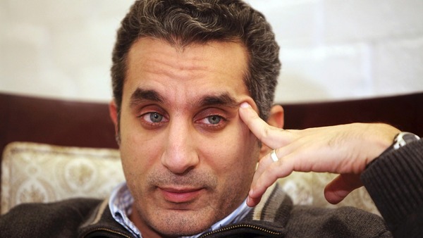  باسم يوسف قد يواجه مشكلة مع جمهوره لو هاجم السيسى ودعوى ضده 
