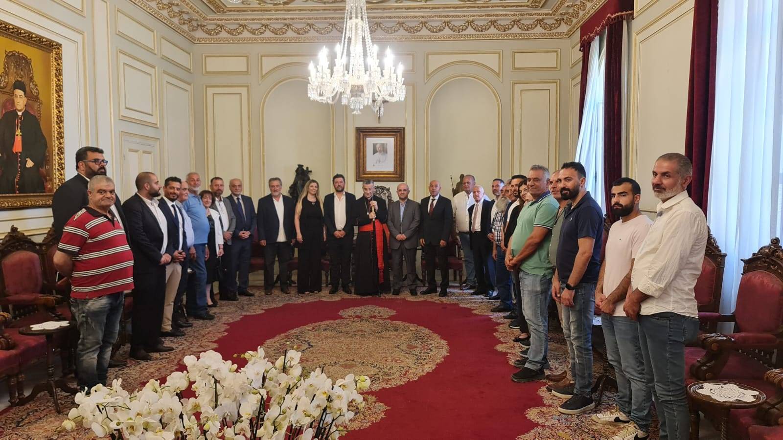 وفد من رؤساء بلديات ومخاتير الكورة في بكركي لبحث عرف رئاسة الاتّحاد