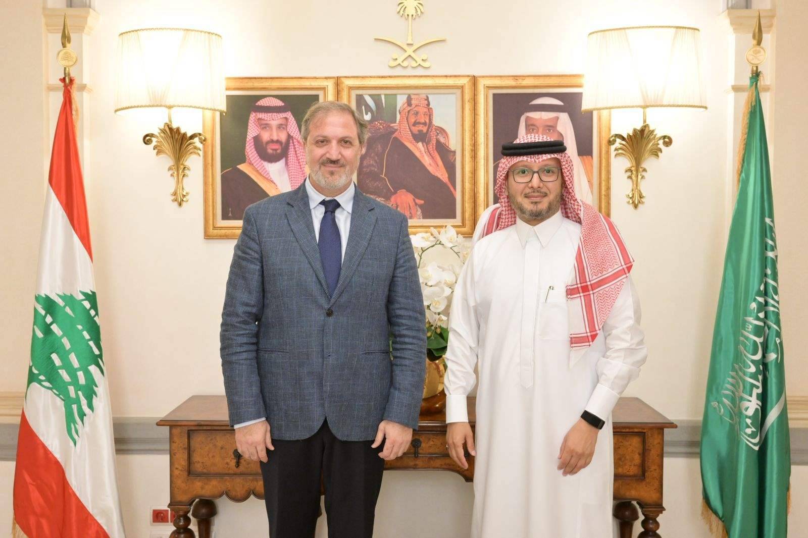 بخاري استقبل رئيس بلدية بيروت