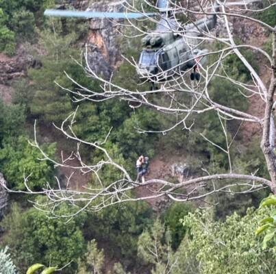 الجيش: إنقاذ شخص بعد تعثّره
وسقوطه في وادي قنوبين - بشري