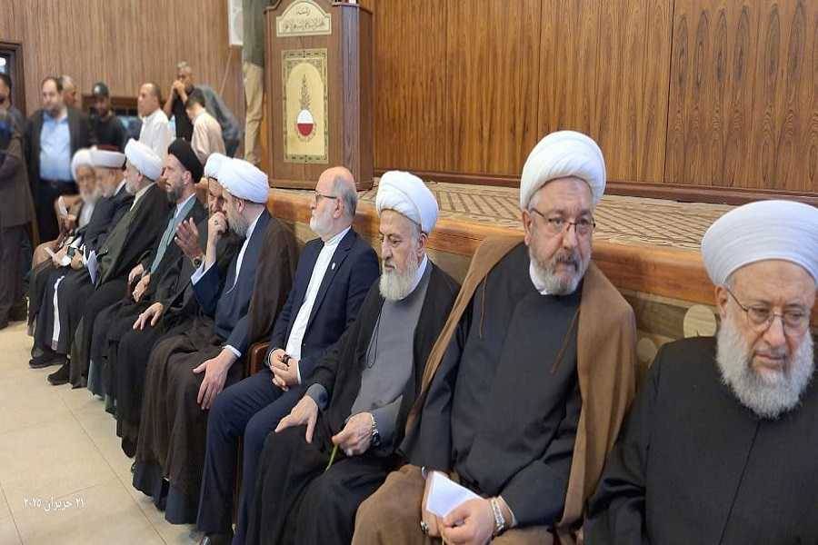 لقاء علمائي في المجلس الشيعي الأعلى تضامناً مع إيران
الخطيب: سنقف الى جانبها بمواقف قويّة وصلبة