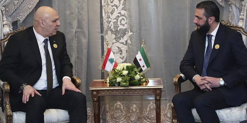 الرئيس عون يعزي الشرع بعد تفجير الكنيسة