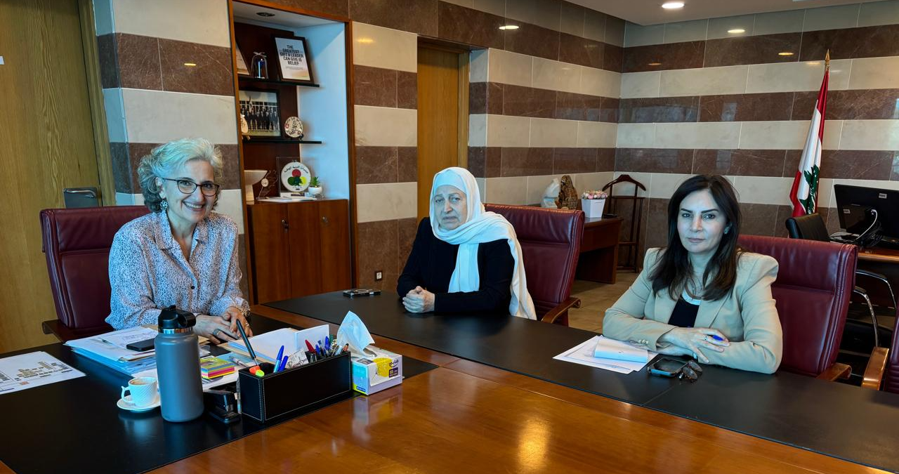 وزيرة التربية بحثت مع زوّارها شؤون القطاع