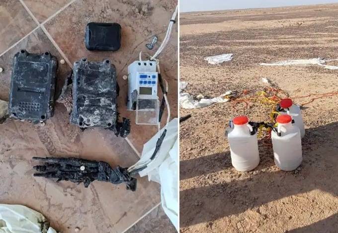 الجيش الأردني أحبط محاولة تهريب مواد مخدّرة
عبر الحدود الشرقيّة بواسطة بالونات