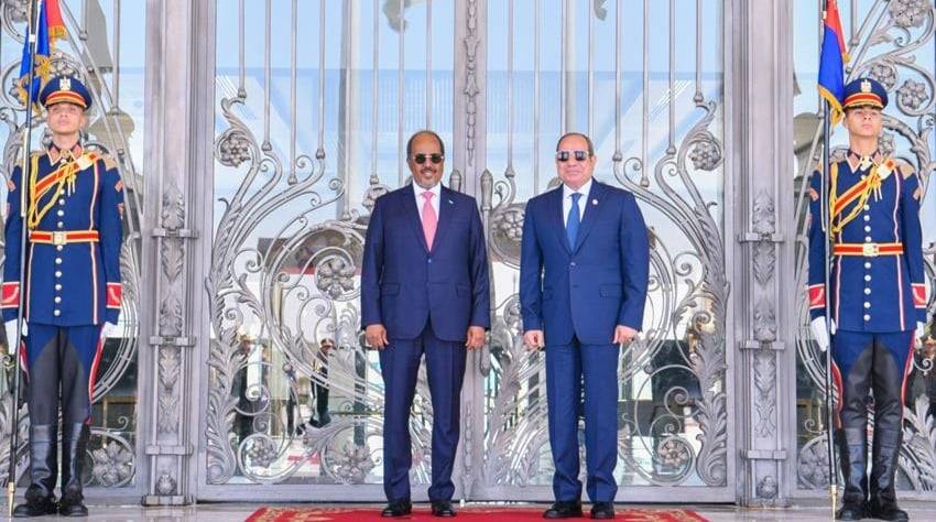 السيسي يؤكّد دعم مصر الكامل لتحقيق الاستقرار في الصومال