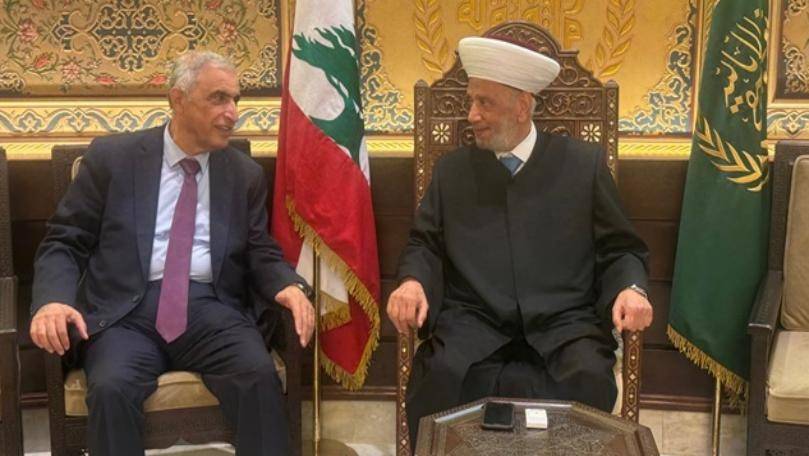 هاشم من دار الفتوى: خلاص لبنان وتحصينه هو في وحدة الموقف الداخلي