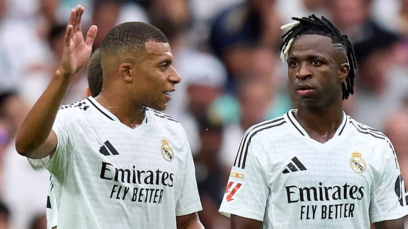 بعد فضيحة ريال مدريد... مبابي وفينيسيوس يتعرضان لسحق إعلامي في إسبانيا