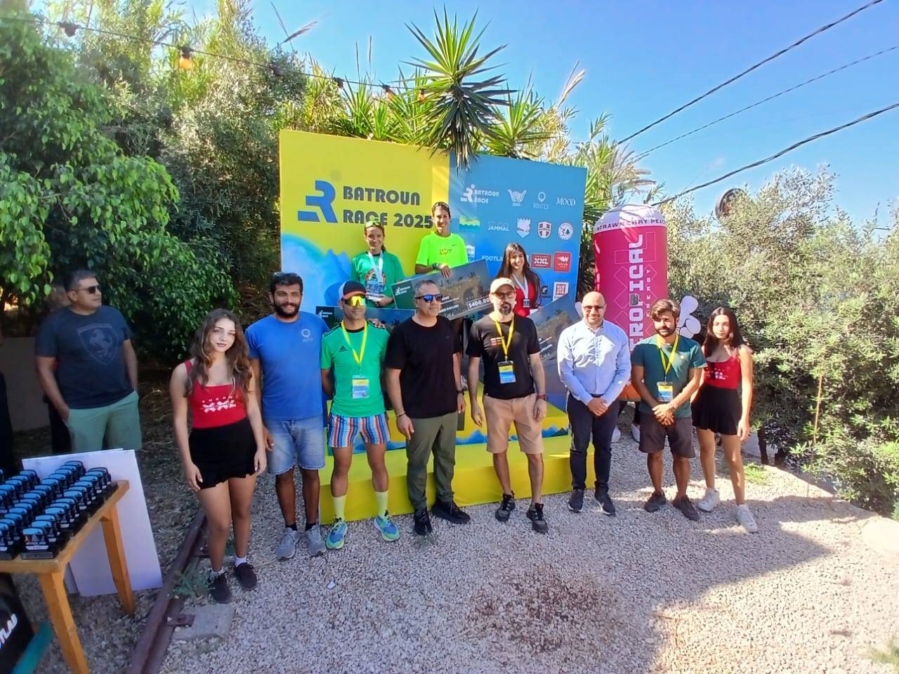 كنعان ونعمة أبطال سباق Batroun Race السنوي الأول