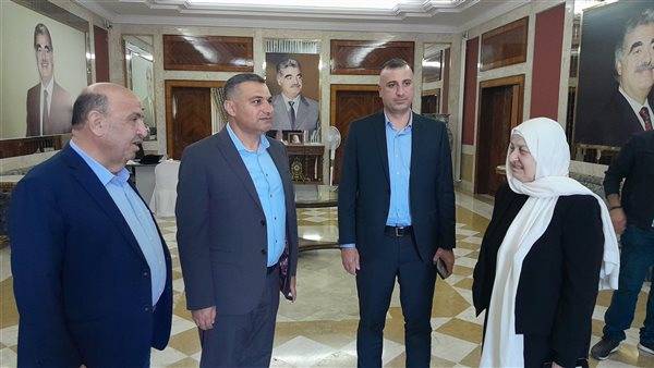 الحريري عرضت الأوضاع الأمنيّة
مع العميد حرب والمقدّم الحاج شحادة