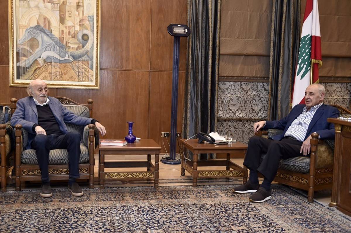 جنبلاط من عين التينة: ملف الجنوب في أيادٍ أمينة
نحن مع المصالحة في السويداء برعاية الدولة