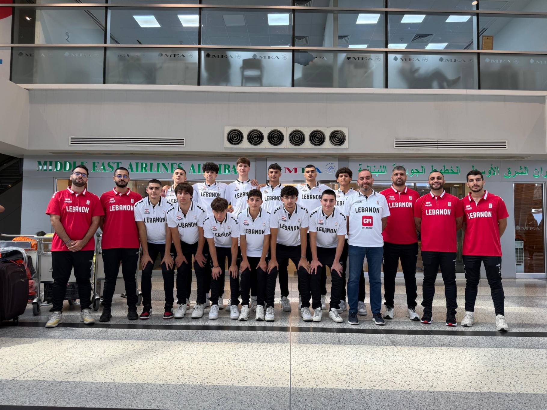 سلة: بعثة منتخب لبنان للذكور (تحت الـ 16 سنة)
تشارك في بطولة غرب آسيا بالأردن