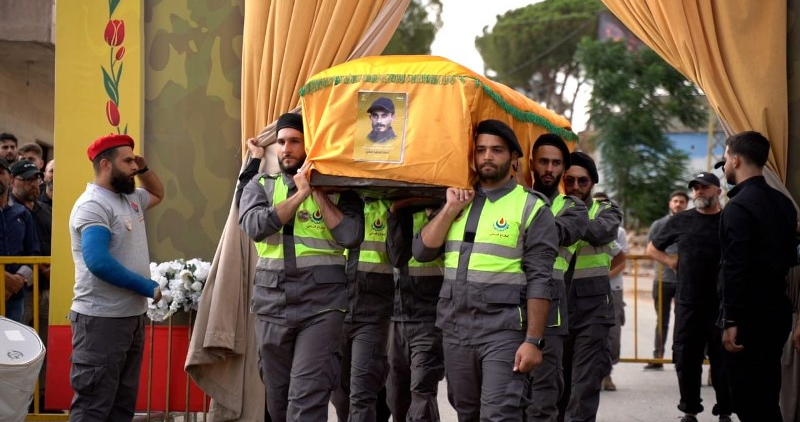 حزب الله شيّع شهيداً في يحمر الشقيف
جشي: لن نتخلّى عن السلاح
مقابل وعود أميركيّة فارغة وزائفة