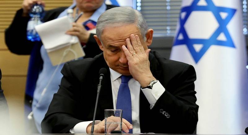 نتنياهو ينهار ويعاني من التهاب!