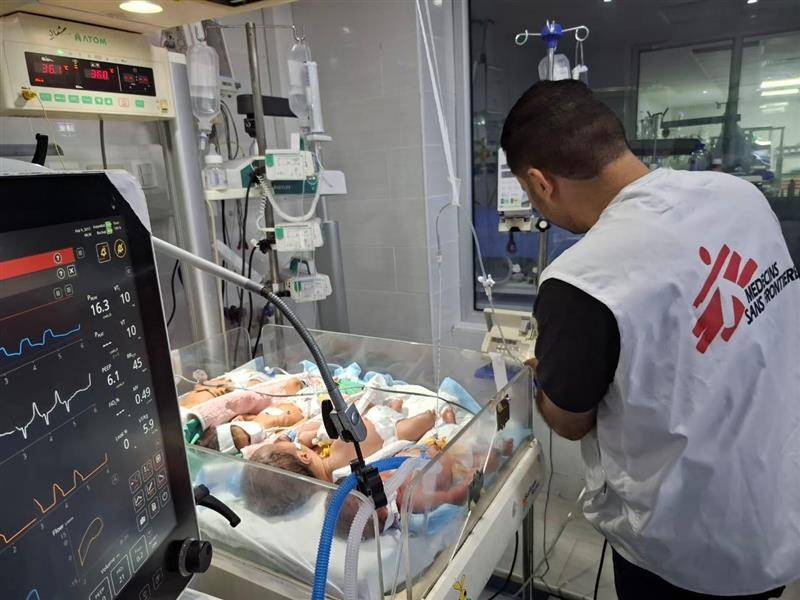 الأطفال الخدّج يصارعون للبقاء على قيد الحياة في شمال غزة