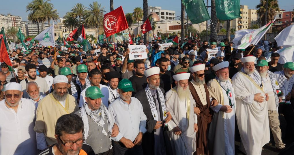 مسيرة في صيدا رفضاً لـ"حرب الإبادة
في غزة وسياسة التجويع الممهنجة"