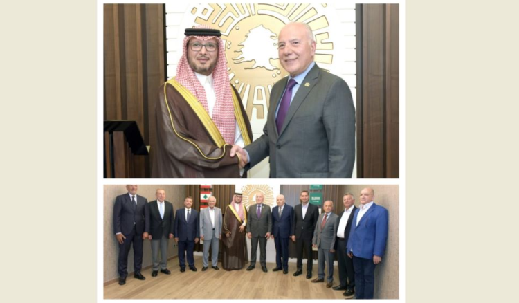 دبوسي خلال استقباله السفير السعودي في طرابلس:

لتعزيز التعاون الاقتصادي بين المملكة ولبنان

وبخاري اشاد بدور طرابلس كممر استراتيجي نحو سوريا والعراق