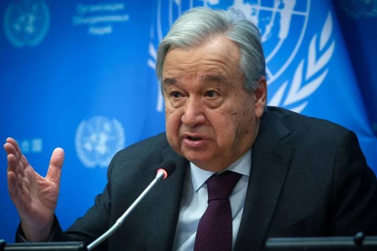 "النظام الإنساني العالمي يلفظ أنفاسه الأخيرة"... هكذا علّق غوتيريش على الوضع في غزة
